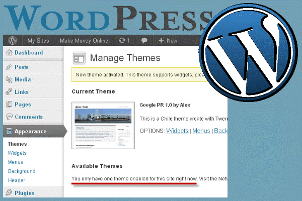 限制 WordPress Multisite 使用佈景主題